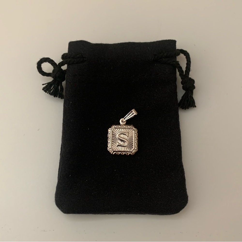 *RELIST* Miranda Frye Silver “S” Alpha Charm